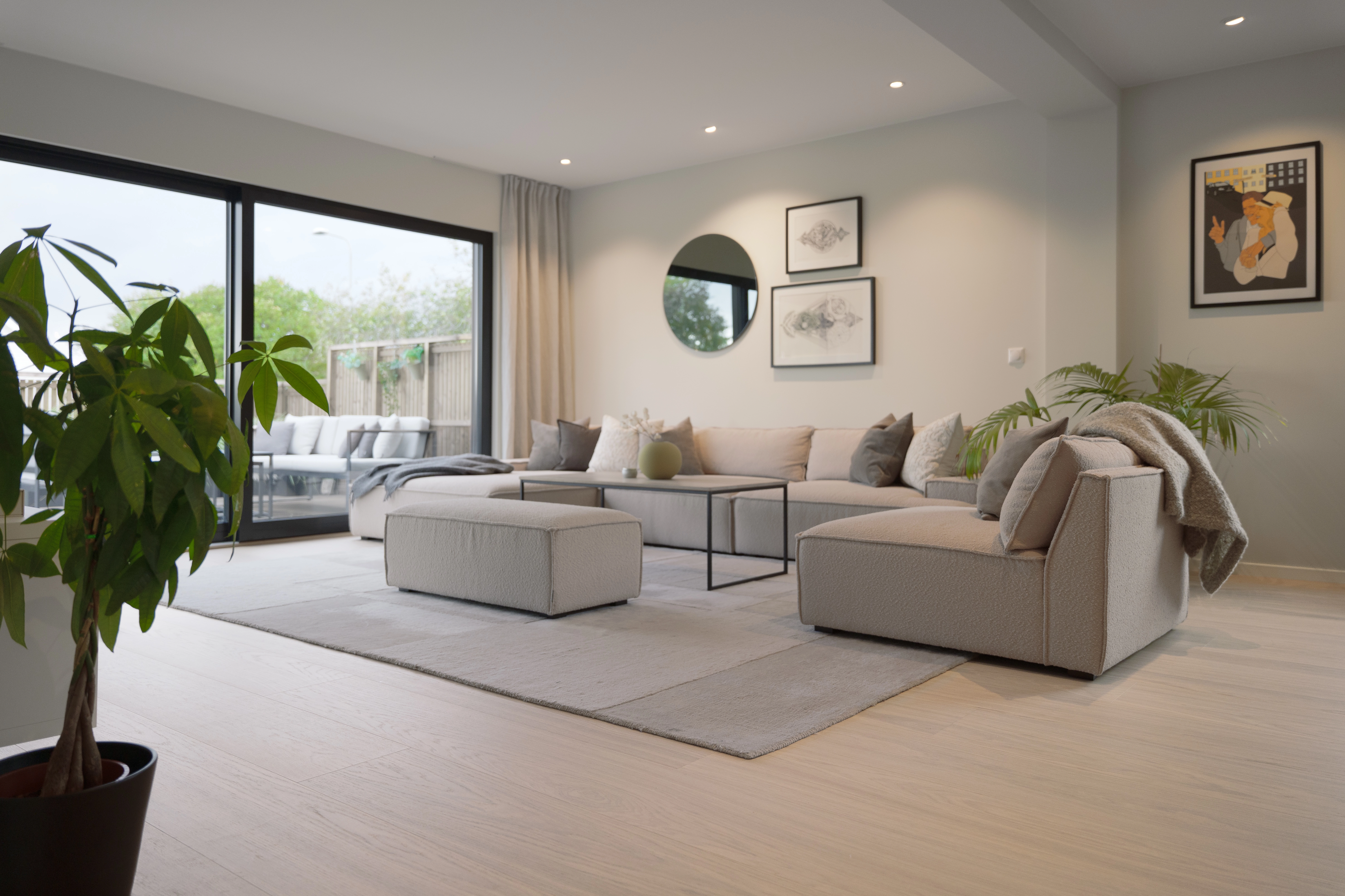 Oak Powder White-XL-SELECT Woodura Planks LARVIK 3.0